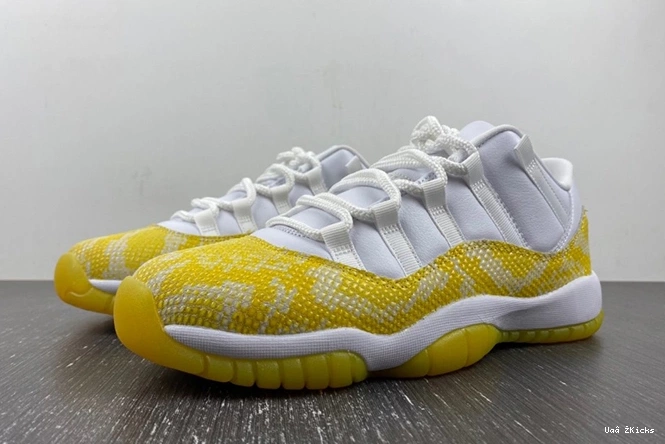 Low Air 678 “Yellow Snakeskin” 11 Jordan AH7860-107 EasyMatch 1001
